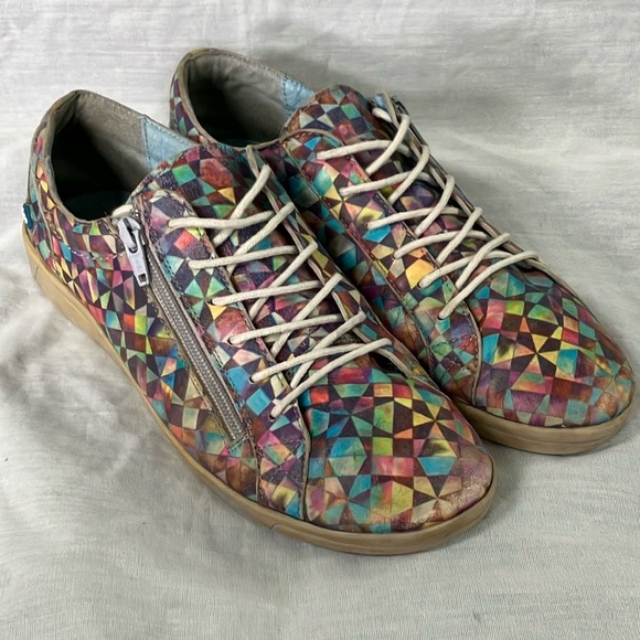 Cloud size 40 Womens made in Portugal Geometric Espadrilles - Picture 1 of 14